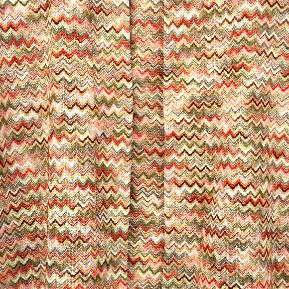 Chicos Travelers Lightweight Open Cardigan 3/4 Sleeves Chevron Size 0 Small 4/6 - Picture 2 of 5